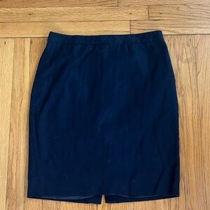 JCrew Navy No 2 Pencil Skirt Size 8